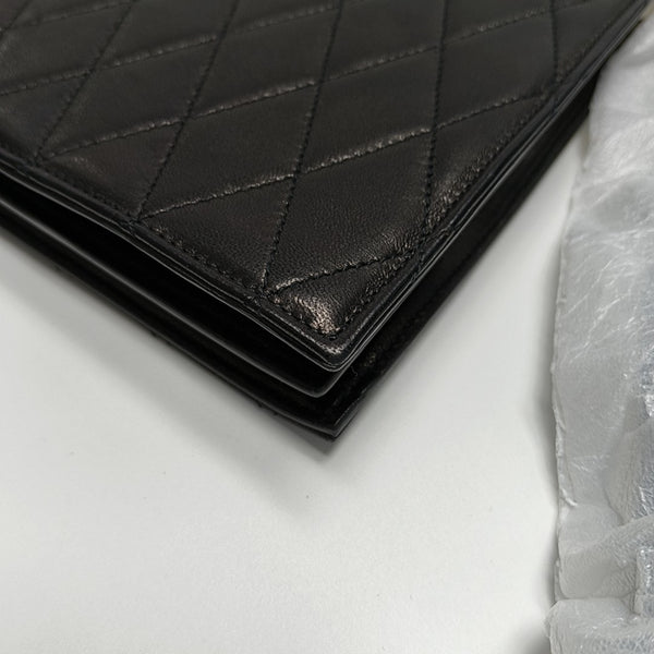 LE MAILLON Quilted Lambskin Black