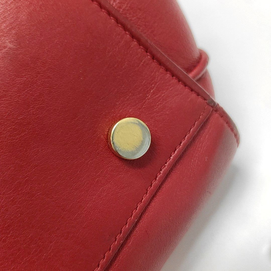 Authenticated pre-owned  SAC DE JOUR Small Calfskin Red - Shoulder Bag at Looply