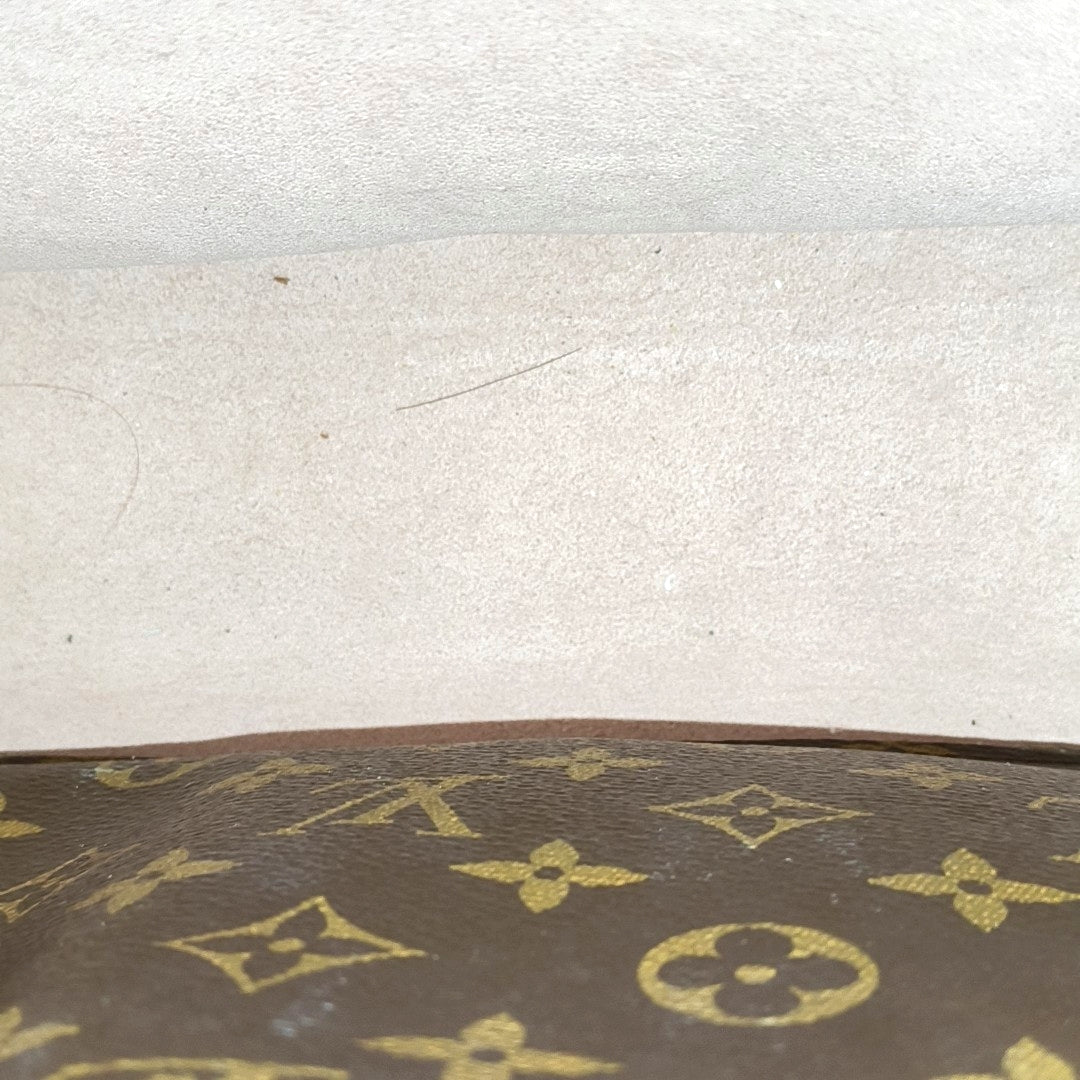 NÉONOÉ MM Monogram Coated Canvas Brown