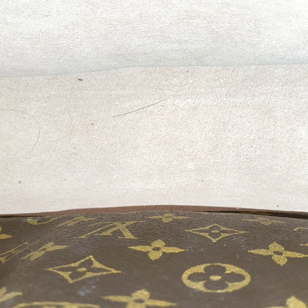 NÉONOÉ MM Monogram Coated Canvas Brown