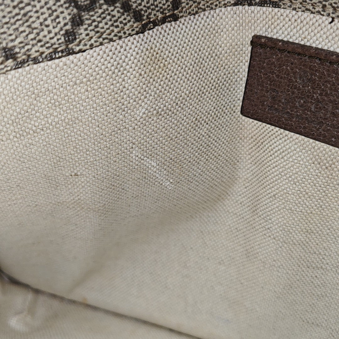 Neo Vintage Monogram Coated Canvas Beige