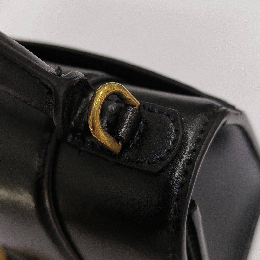 Hourglass XS Calfskin Black