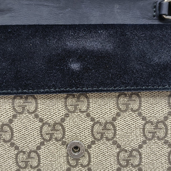 Dionysus Super Mini Monogram Coated Canvas Beige