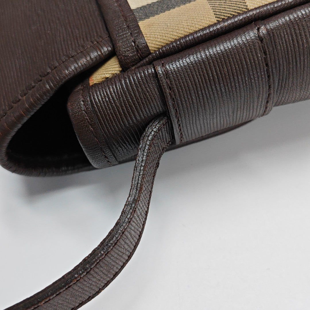 Canvas Shoulder Bag Beige