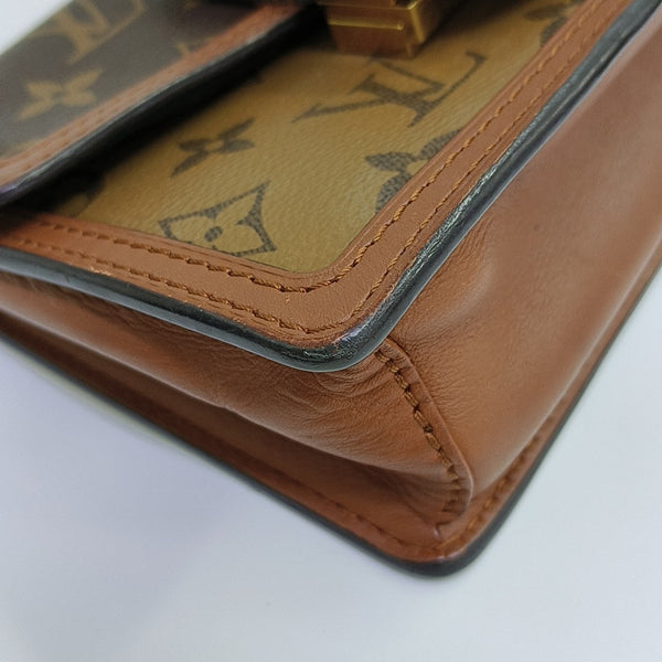 DAUPHINE WOC Monogram Coated Canvas Brown