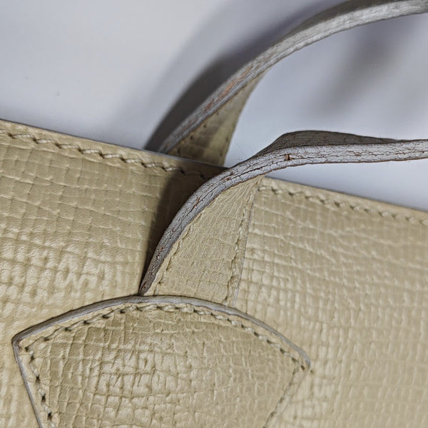 Calfskin Shoulder Bag Beige