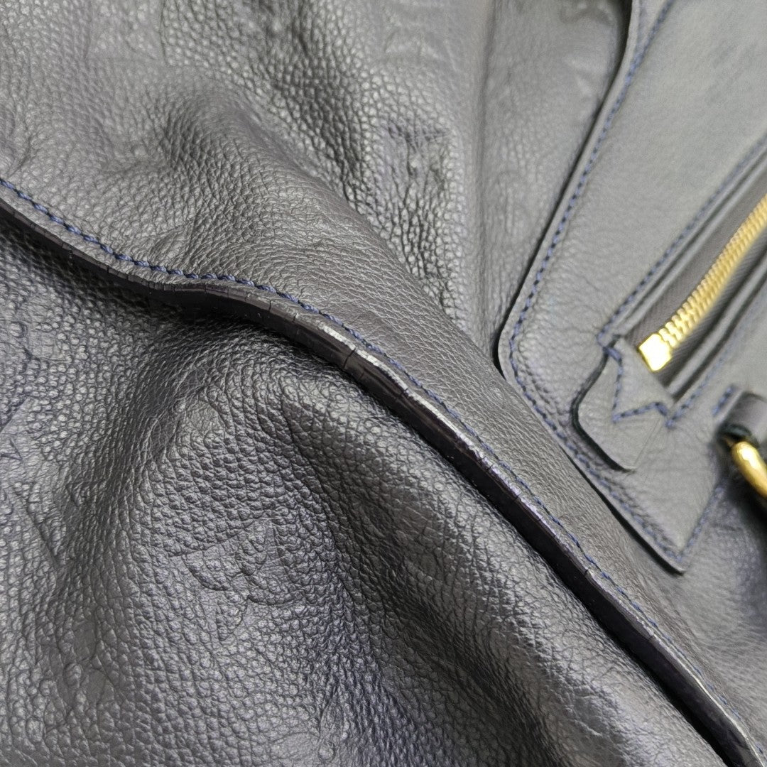 LUMINEUSE Monogram Calfskin Black