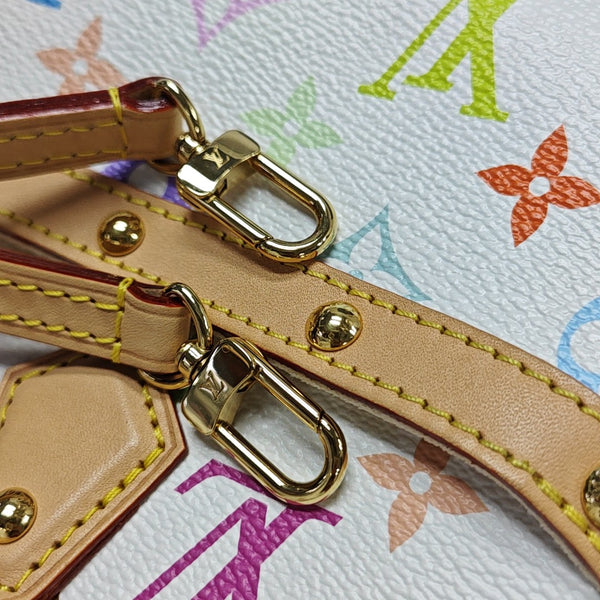 LV × TM HANDBAG EAST WEST Monogram Coated Canvas White