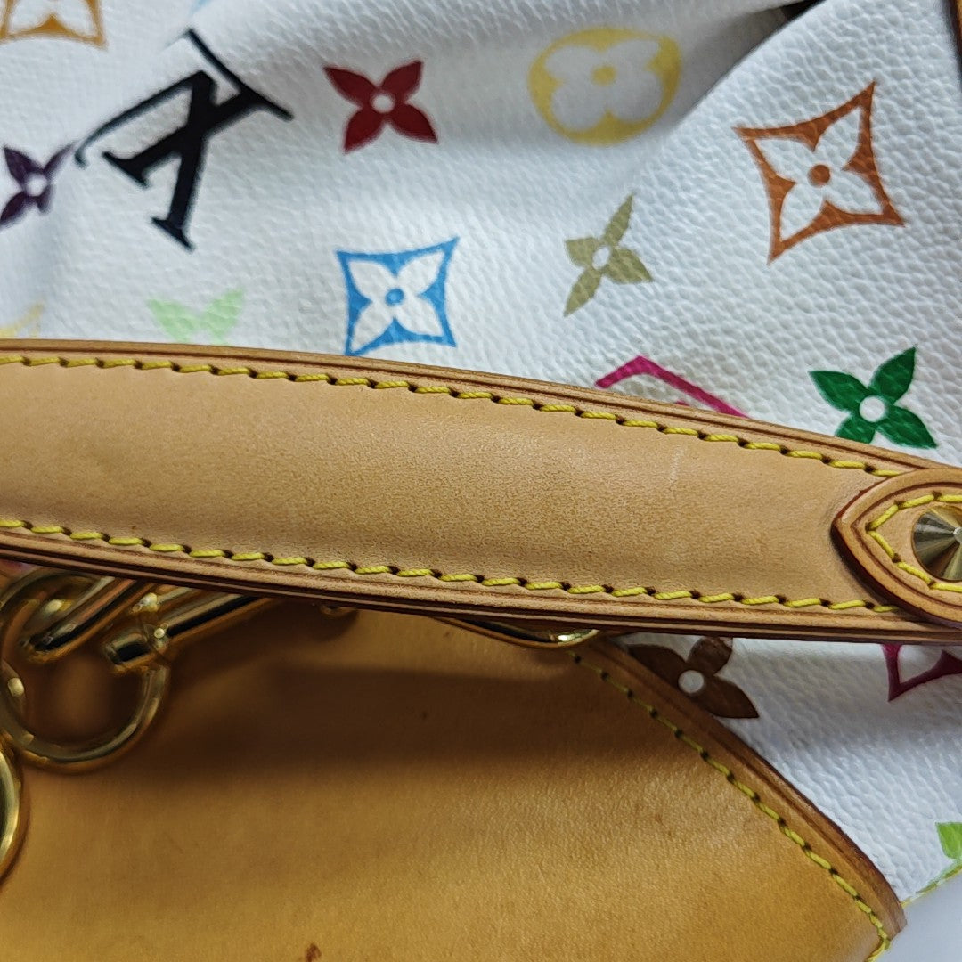 LV × TM JUDY MM Monogram Coated Canvas White