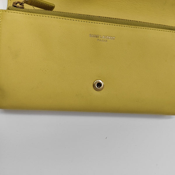 CHYC Y LIGNE Calfskin Yellow
