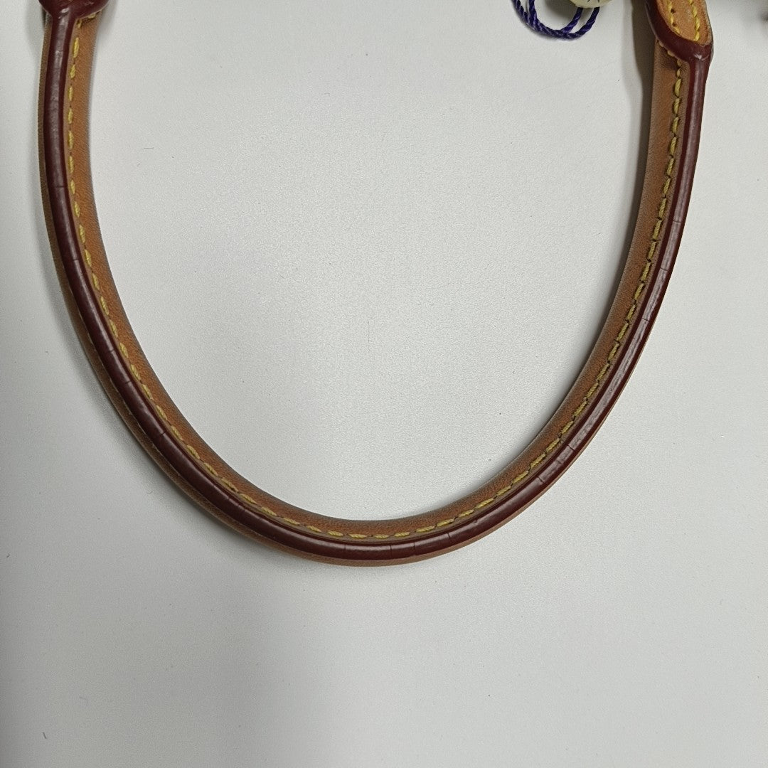 SAC PLAT MM Monogram Coated Canvas Brown