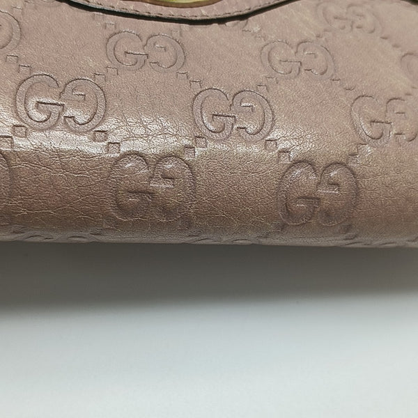 Monogram Calfskin Wallet Pink
