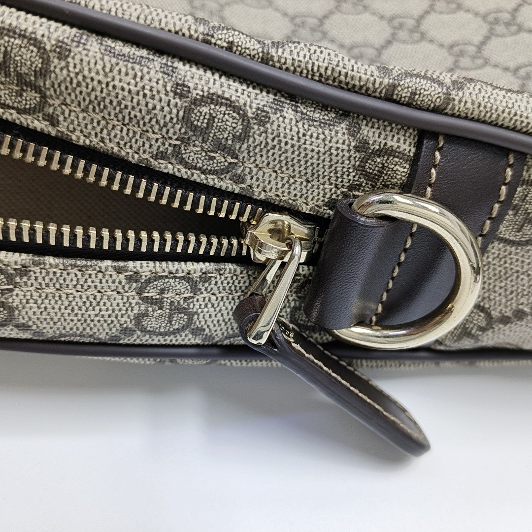 Duffle Monogram Coated Canvas Beige