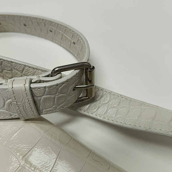 Downtown Mini Calfskin White