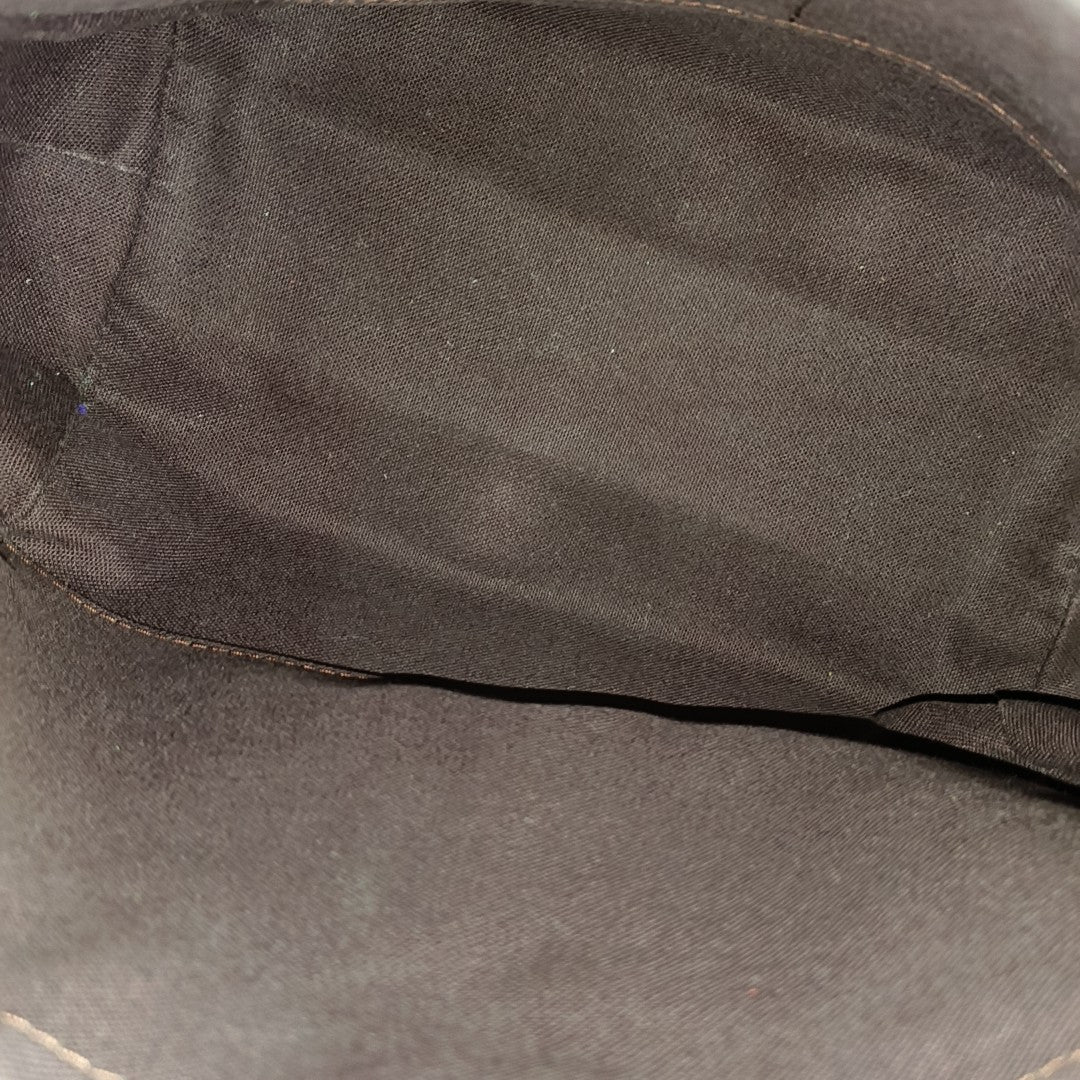 TURENNE Monogram Coated Canvas Brown