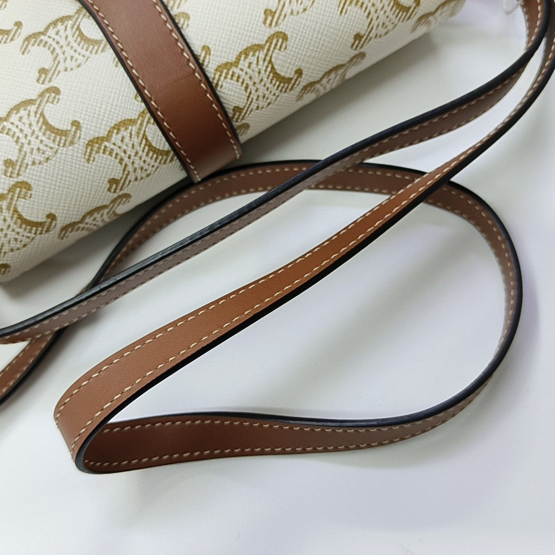 TABOU Mini Coated Canvas White