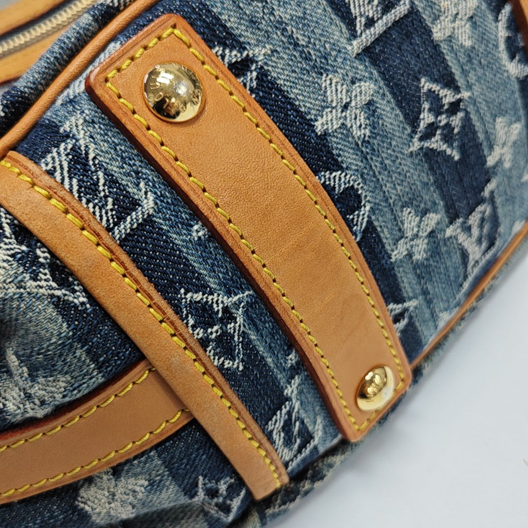 RAYE Monogram Denim Blue