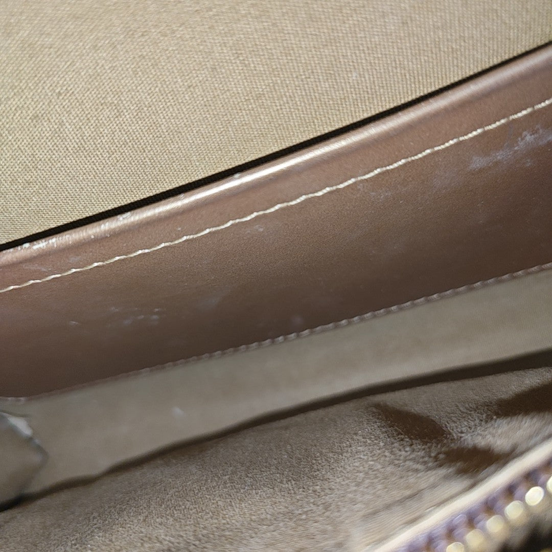 LOUISE Patent Leather Gold