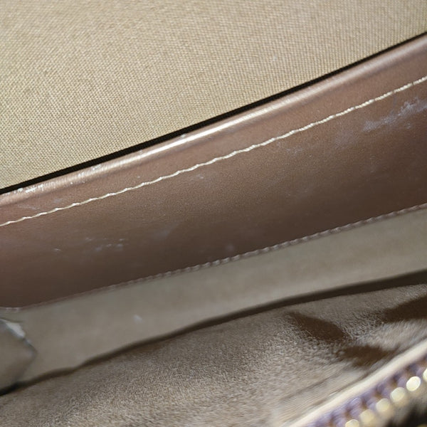 LOUISE Patent Leather Gold