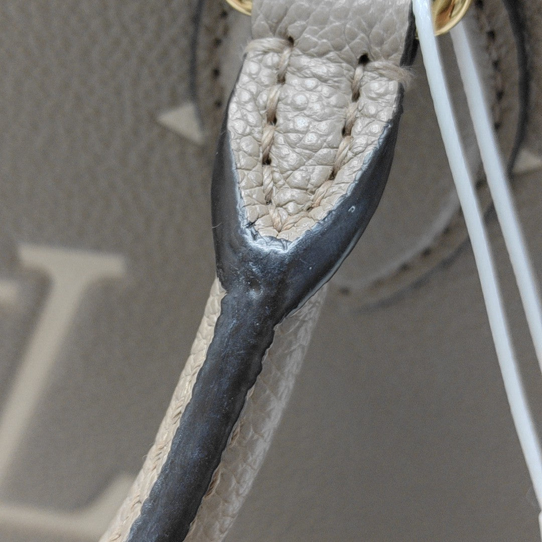 ONTHEGO PM Monogram Calfskin Gray