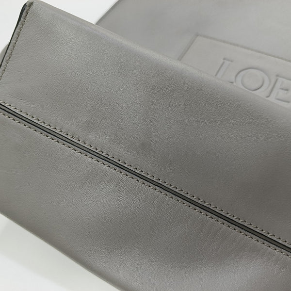 Calfskin Top Handle Bag Gray