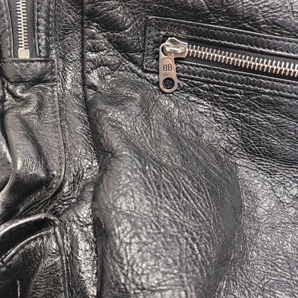Lambskin Tote Bag Black