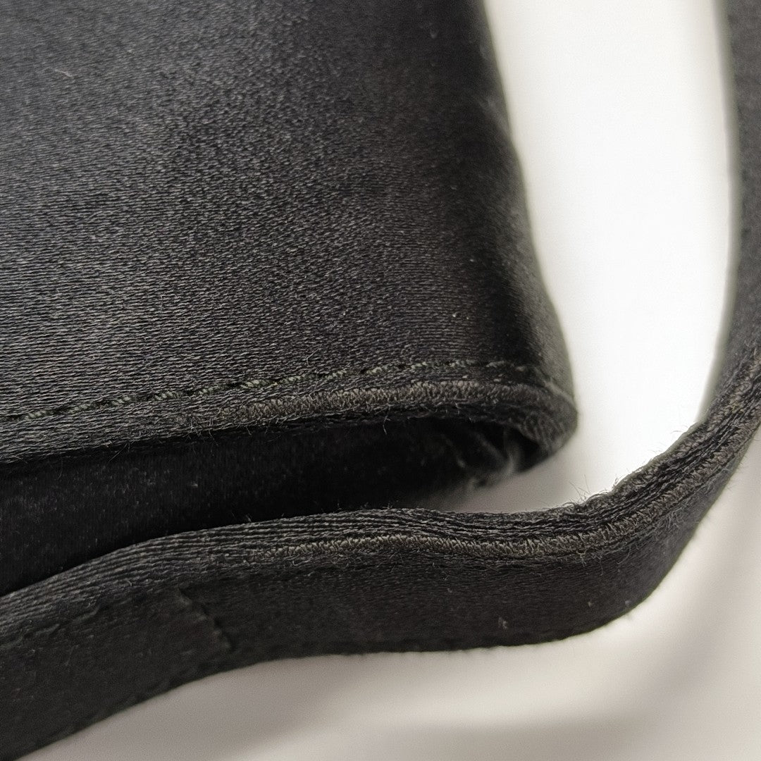 Silk Satin Black