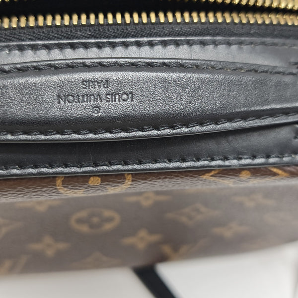 SAINTONGE Monogram Coated Canvas Brown
