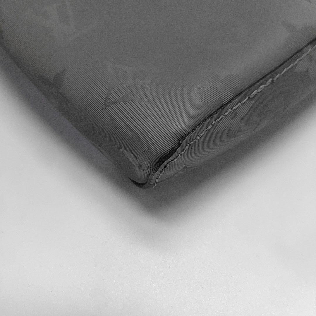 Monogram Special Material Shoulder Bag Gray