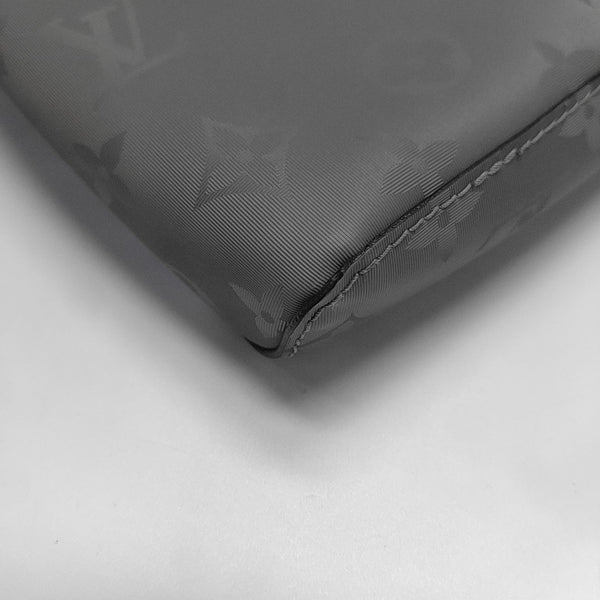 Monogram Special Material Shoulder Bag Gray