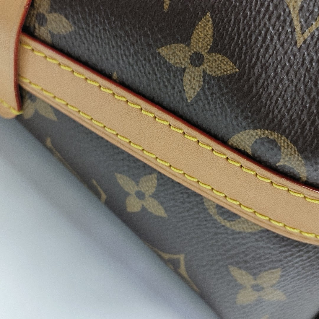 CARRYALL PM Monogram Coated Canvas Brown