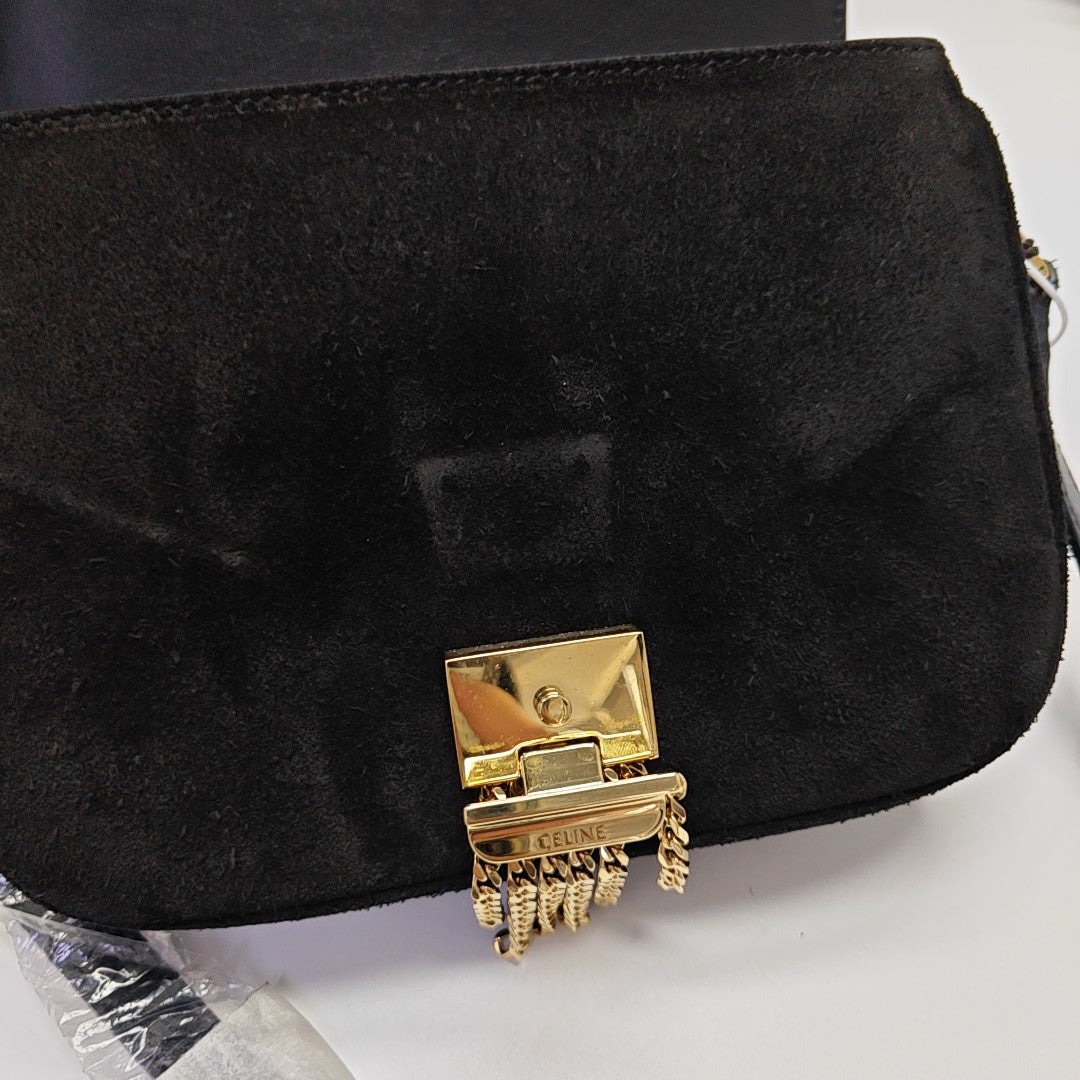 C Small Suede Black