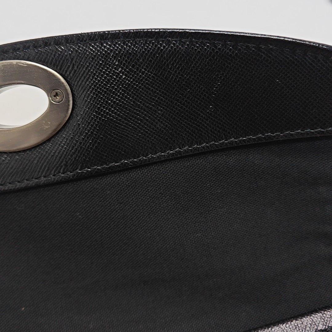 Canvas Shoulder Bag Black