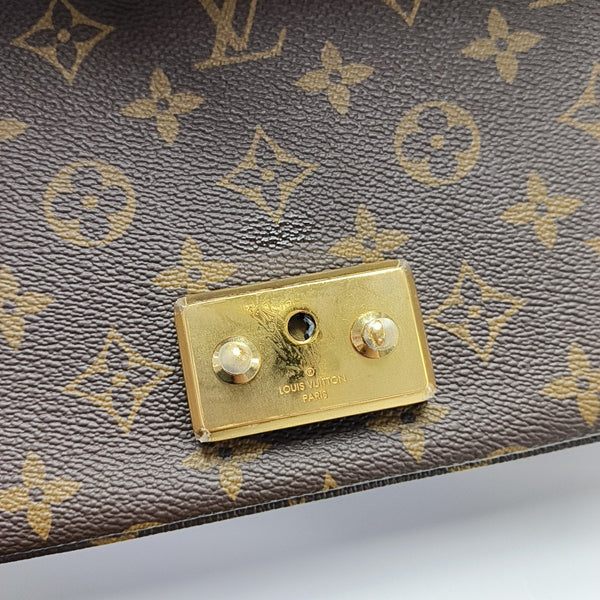 MARCEAU Monogram Coated Canvas Brown