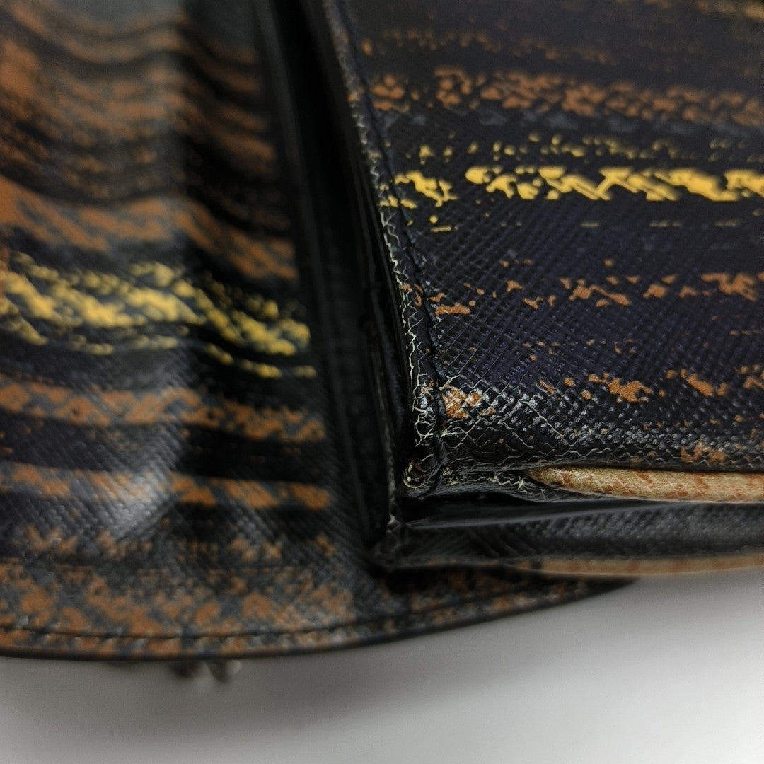 Leather Crossbody Bag Multicolor