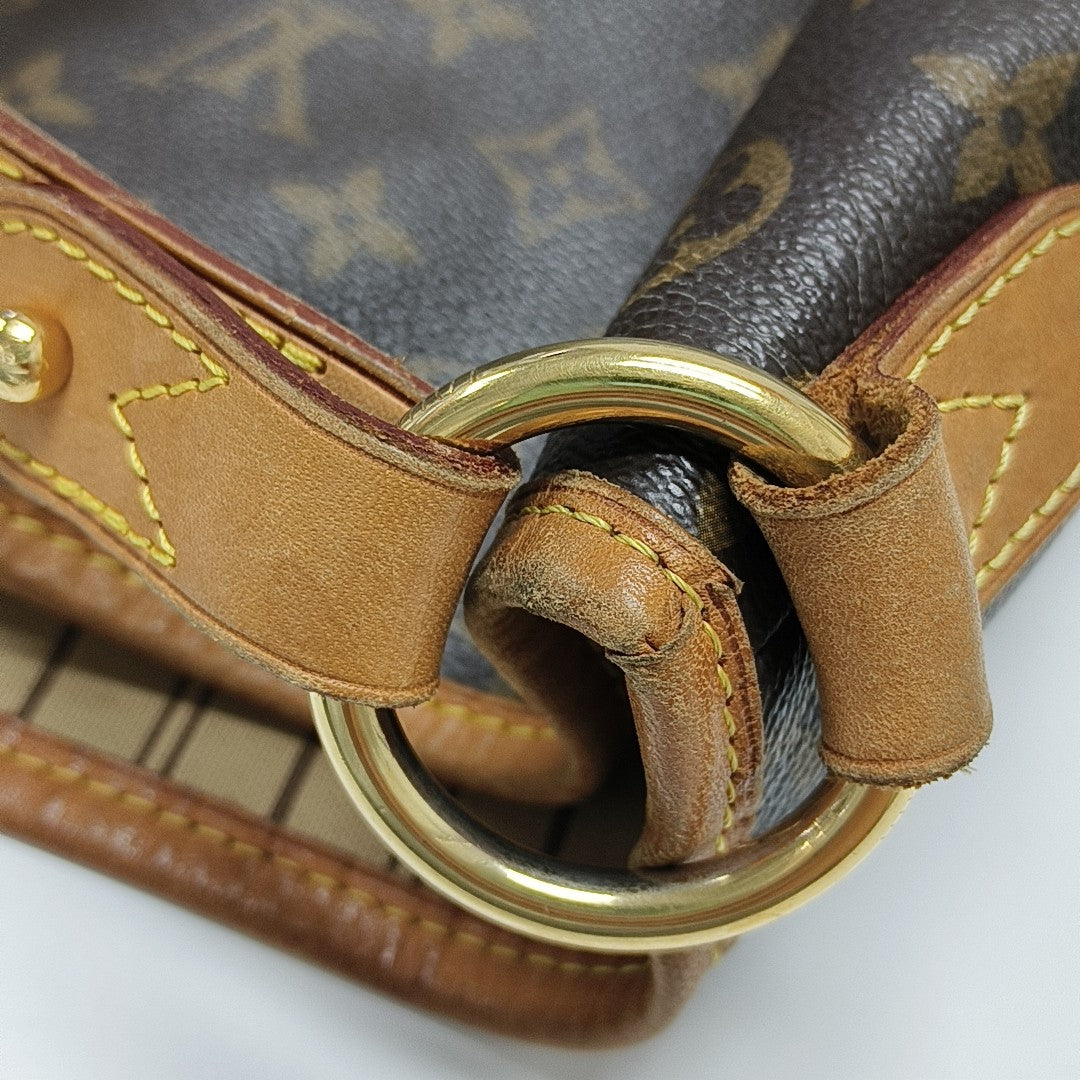 DELIGHTFUL Monogram Coated Canvas Brown