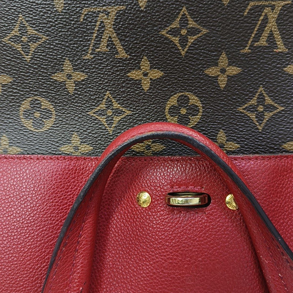 VÉNUS Monogram Coated Canvas Brown