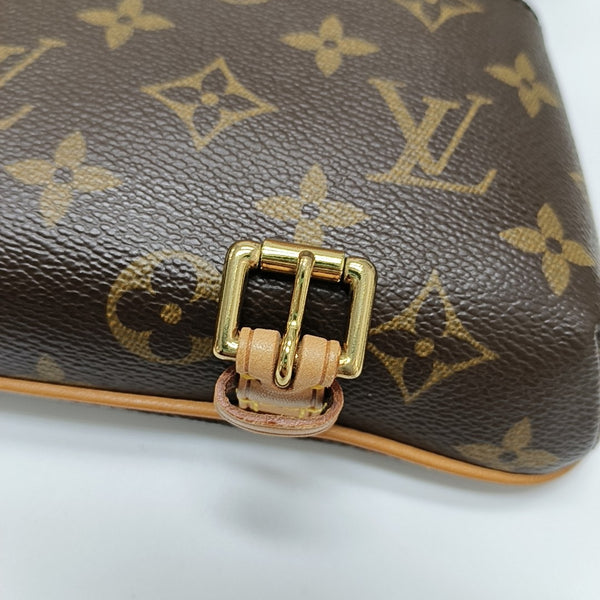 MARELLE Monogram Coated Canvas Brown
