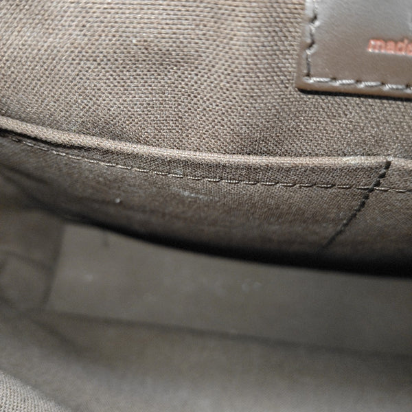 DISTRICT PM Damier Ebene Coated Canvas Brown