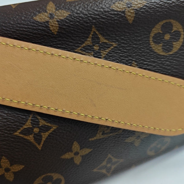CARRYALL PM Monogram Coated Canvas Brown