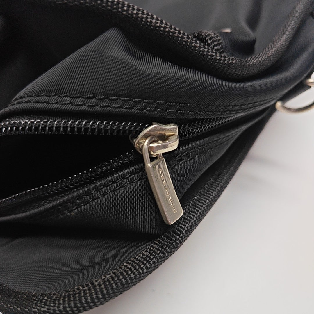 Nylon Shoulder Bag Black