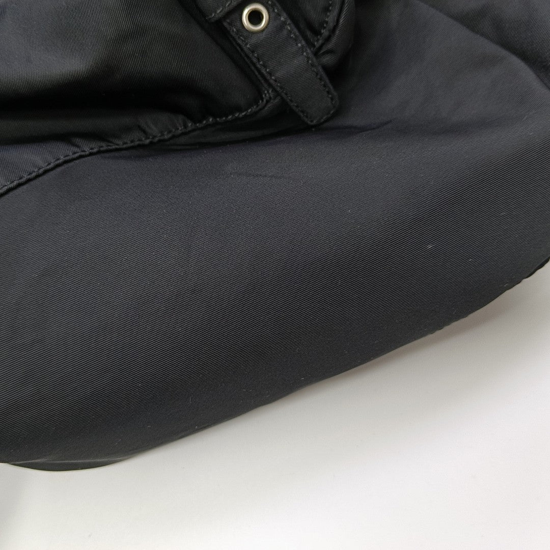 Nylon Backpack Black