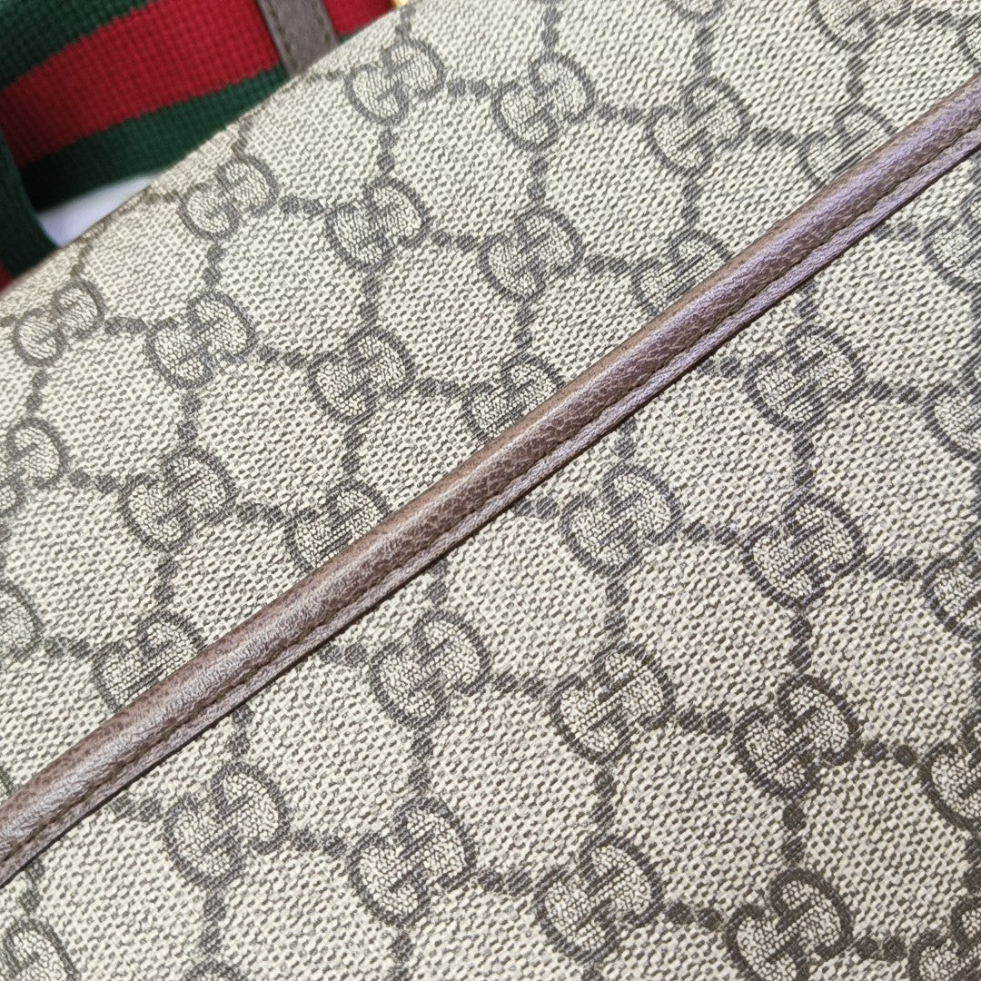 Neo Vintage Small Monogram Coated Canvas Beige