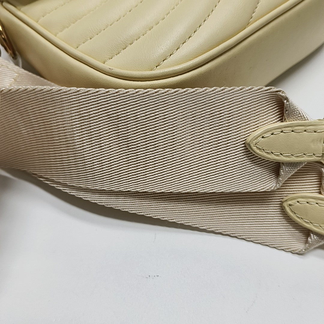 NEW WAVE Quilted Calfskin Yellow