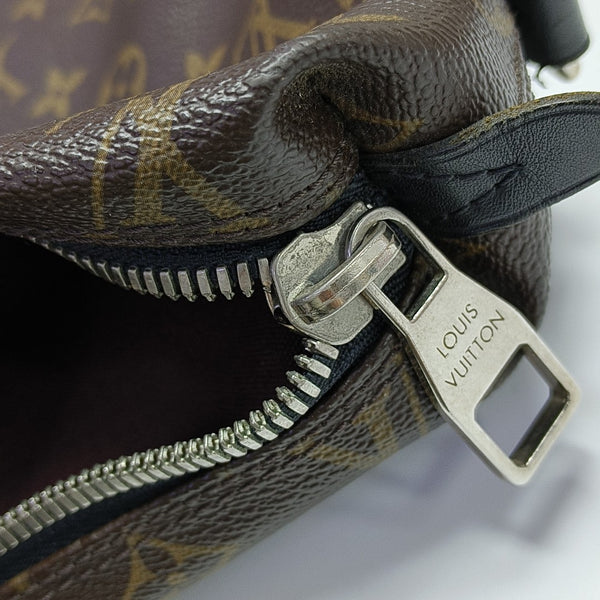 KITAN Monogram Coated Canvas Brown