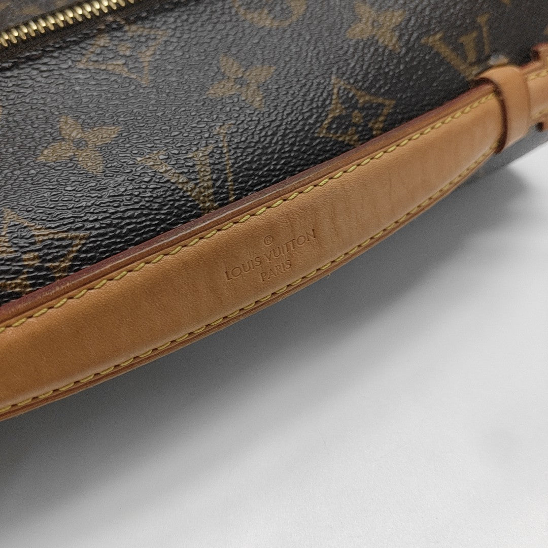 MÉTIS MM Monogram Coated Canvas Brown