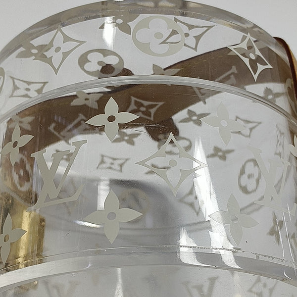 BOX SCOTT Monogram Plastic Clear