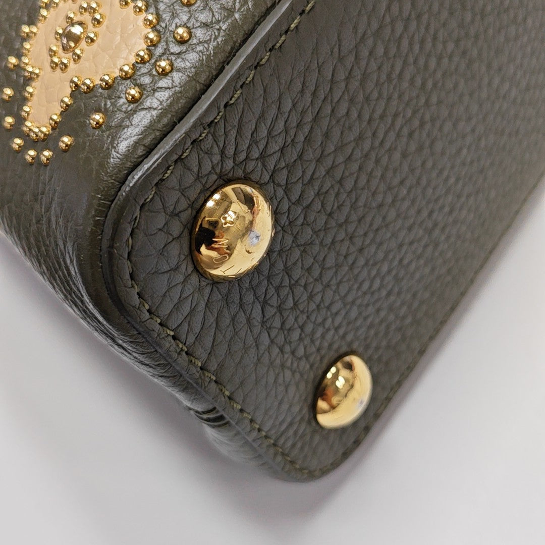 CAPUCINES BB Calfskin Green