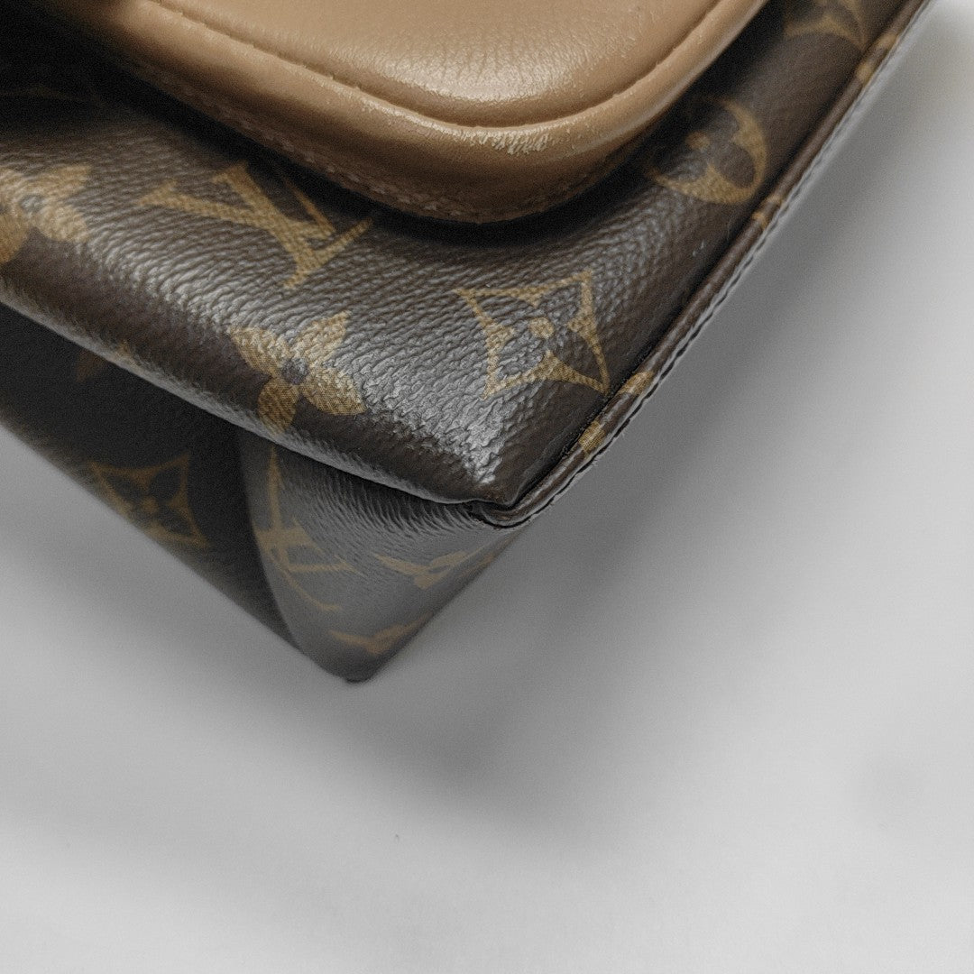 MARIGNAN Monogram Coated Canvas Brown
