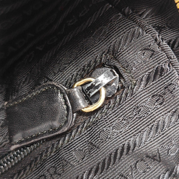 Calfskin Shoulder Bag Black